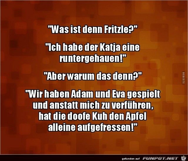 was ist denn Fritzle?..