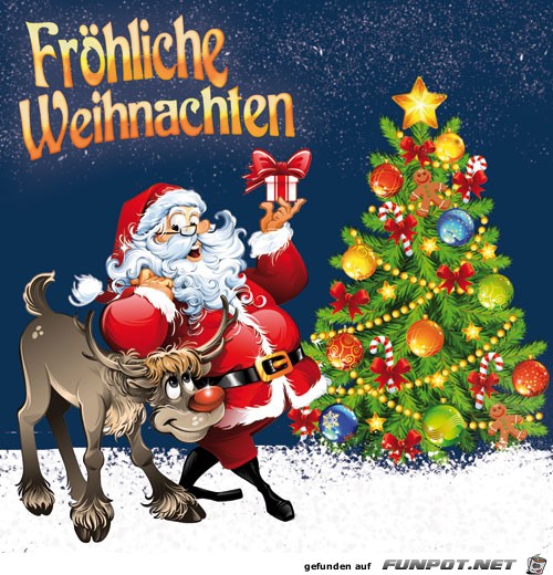 froehliche weihnachten