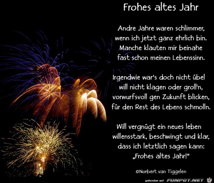 Frohes altes Jahr!