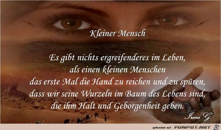 Kleiner Mensch