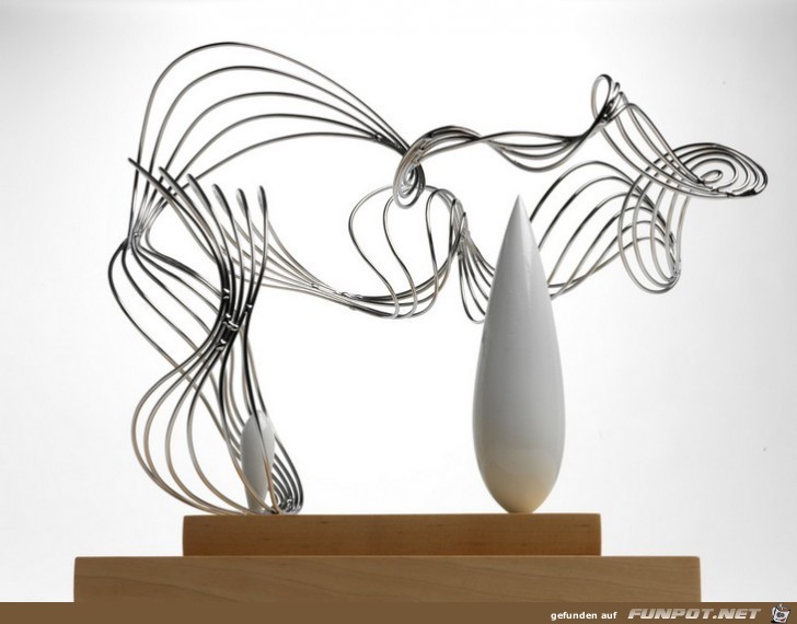 Drahtskulpturen! von Martin Debenham siehe auch...