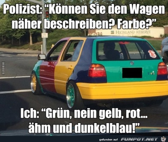 Knnen sie den Wagen nher bechreiben?....