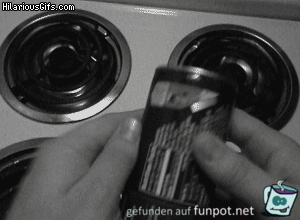 Ihr kennt das, wenn plötzlich die Dose aufplatzt Ihr kennt das, wenn plötzlich die Dose aufplatzt