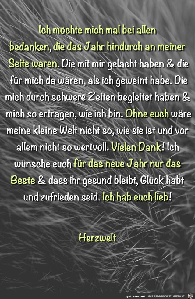 Bedanken