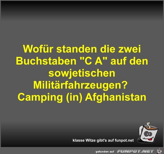 Wofür standen die zwei Buchstaben Wofür standen die zwei Buchstaben