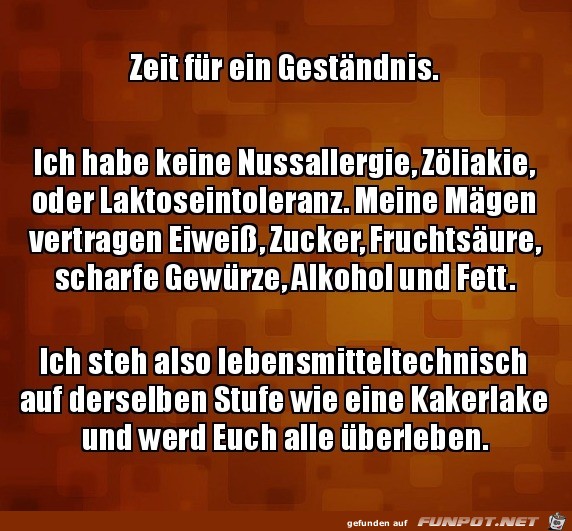 Geständnis Geständnis