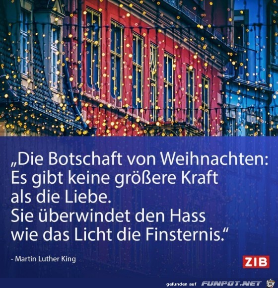 die Botschaft von Weihnachten