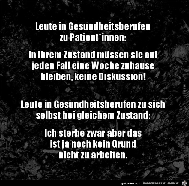 Leute in Gesundheitsberufen..... Leute in Gesundheitsberufen.....