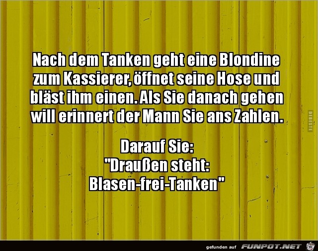 an der Tankstelle...... an der Tankstelle......
