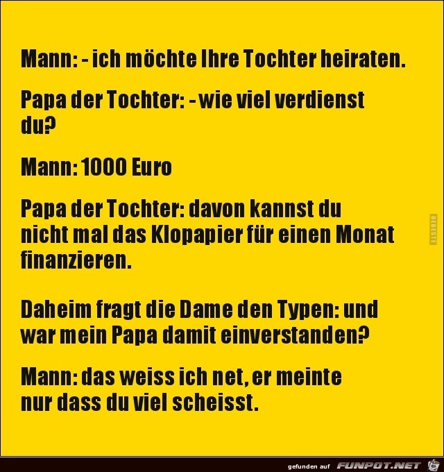 Mann will heiraten...... Mann will heiraten......