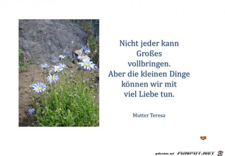 Nicht jeder kann Großes vollbringen Nicht jeder kann Großes vollbringen