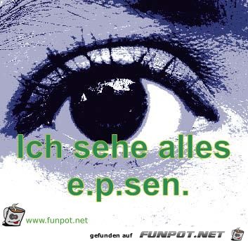 Ich sehe alles Ich sehe alles