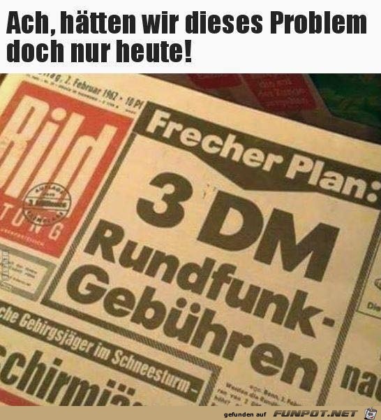 Das war einmal Das war einmal
