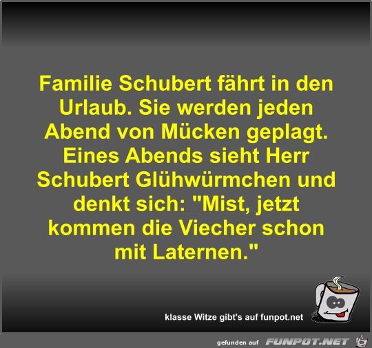 Familie Schubert fährt in den Urlaub Familie Schubert fährt in den Urlaub