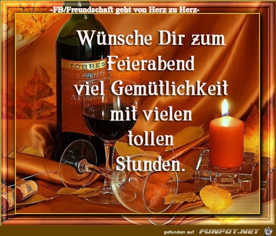 Wuensch dir zum Feierabend Wuensch dir zum Feierabend