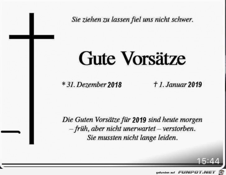 gute vorsaetze