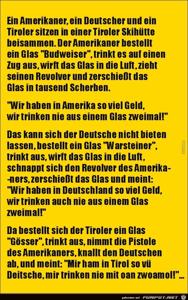 in einer Tiroler Skihütte....... in einer Tiroler Skihütte.......