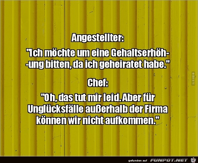 Bitte um Gehaltserhöung..... Bitte um Gehaltserhöung.....