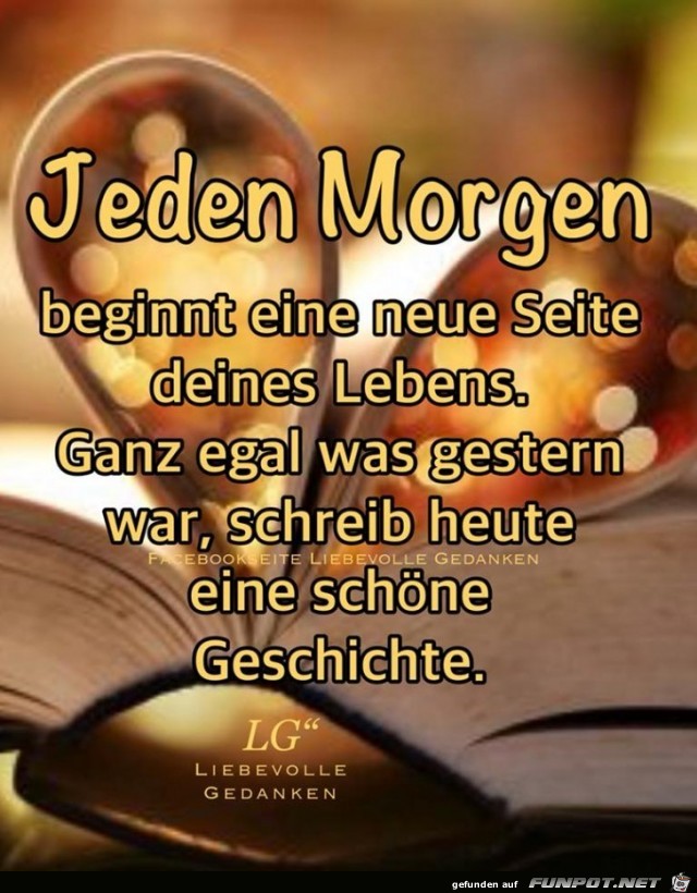 Jeden Morgen Jeden Morgen