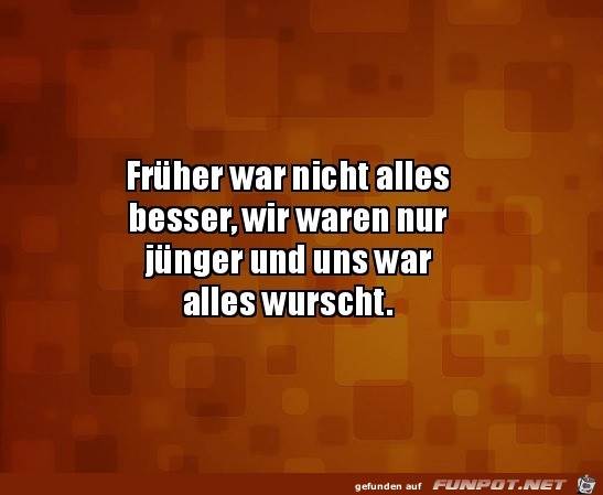 Alles wurscht Alles wurscht