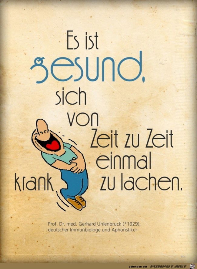 Es ist gesund Es ist gesund