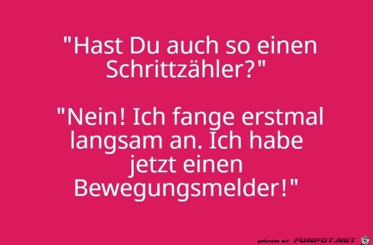 Schrittzähler Schrittzähler