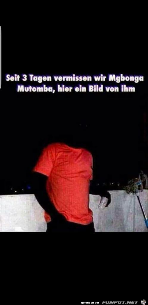 Wir vermissen ihn Wir vermissen ihn