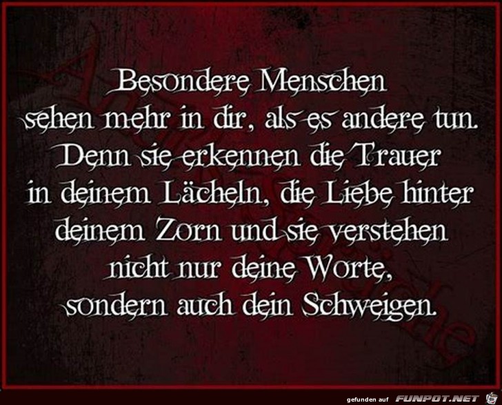 besondere Menschen