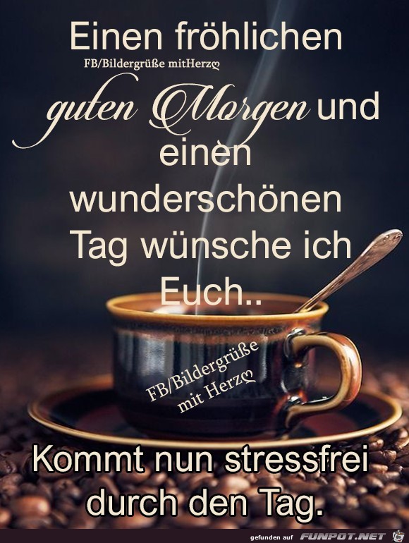 Einen froehlichen guten Morgen