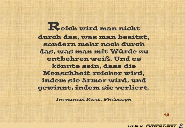 reich wird man nicht reich wird man nicht