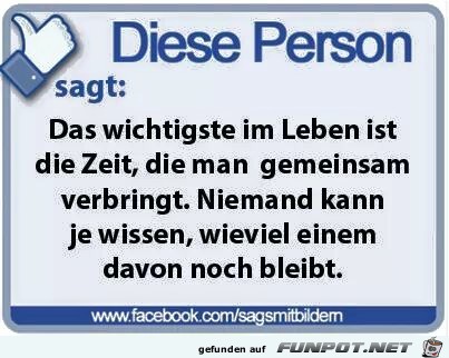 Diese Person sagt