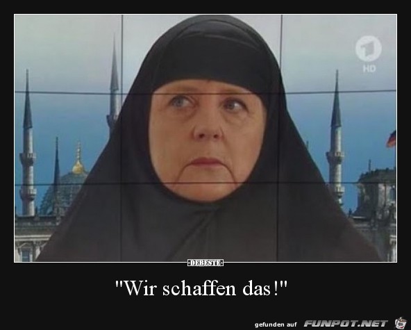 wir schaffen das....... wir schaffen das.......