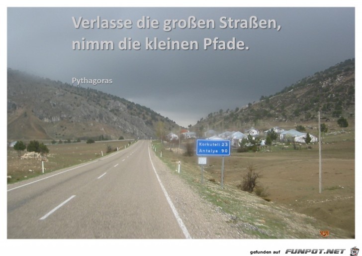 verlasse die gro ssen Stra ssen verlasse die gro ssen Stra ssen
