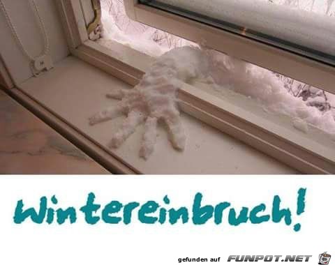 Wintereinbruch Wintereinbruch