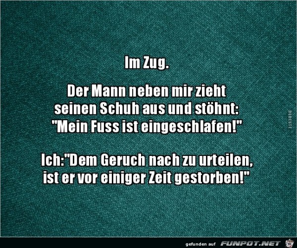 im Zug!.....