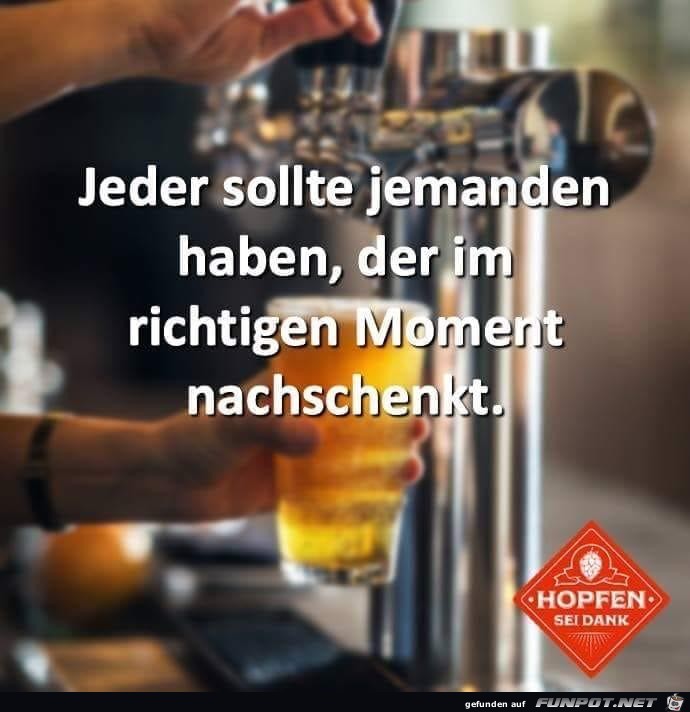 Im richtigen Moment nachschenken