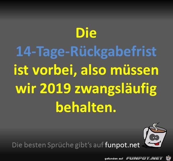 Rückgabe-Frist Rückgabe-Frist