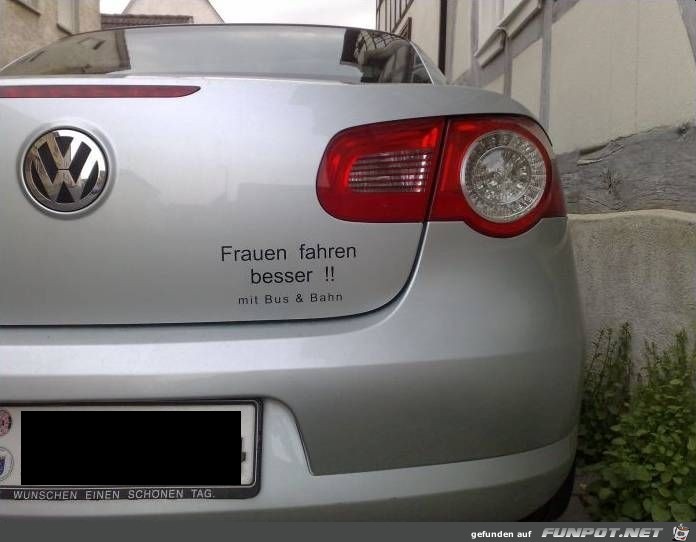 frauen fahren....