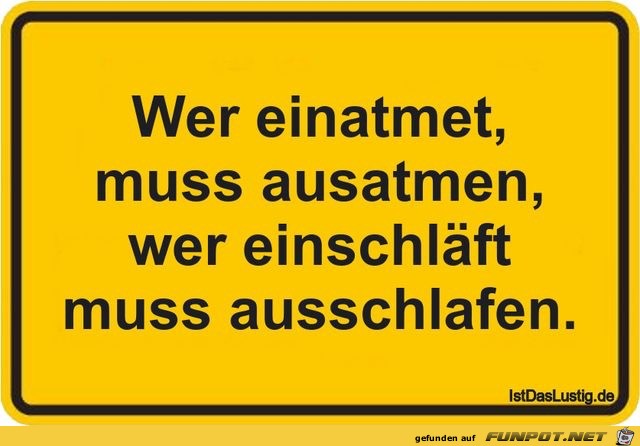 wer einatmet wer einatmet