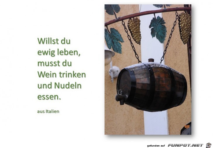 willst du ewig leben