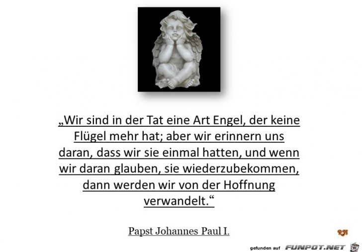 wir sind in der tat eine art Engel