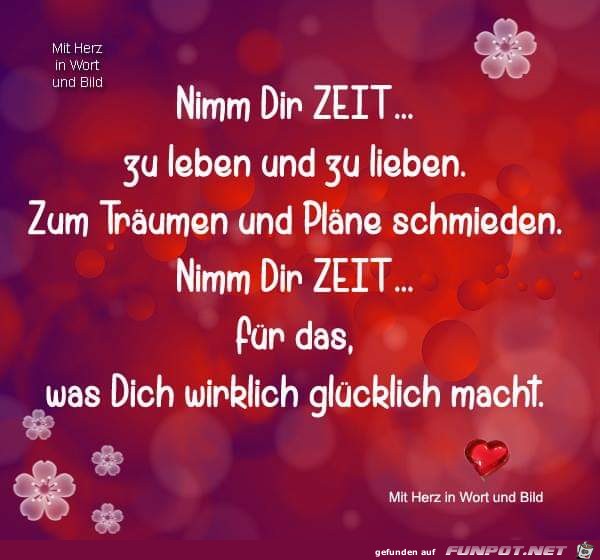 Nimm Dir Zeit Nimm Dir Zeit