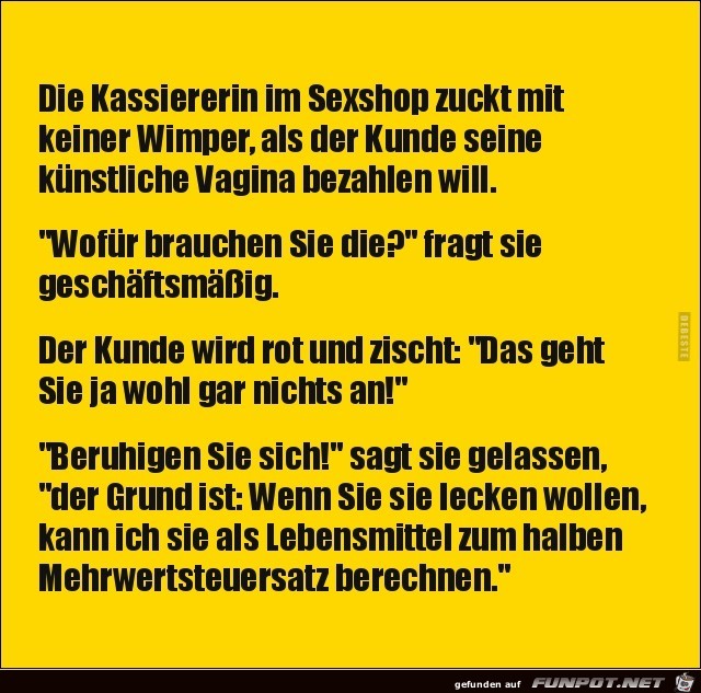 die Kassiererin im Sexshop......... die Kassiererin im Sexshop.........