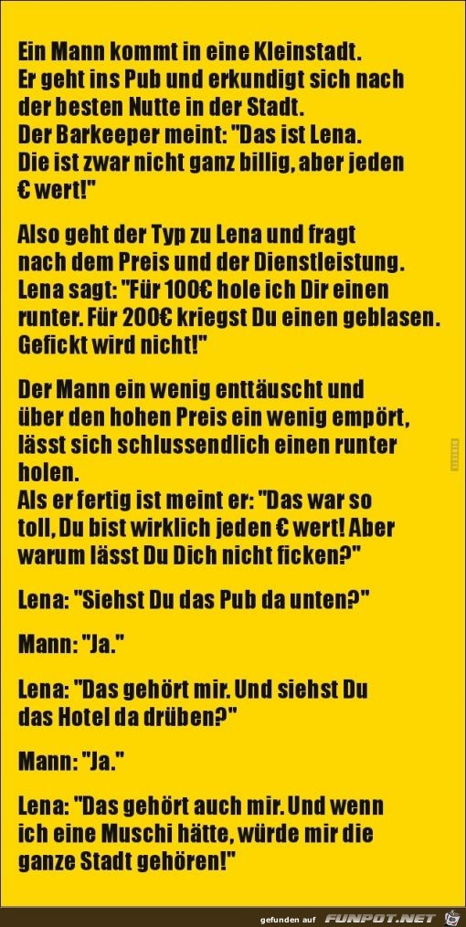 ein Mann kommt in eine Kleinstadt,........ ein Mann kommt in eine Kleinstadt,........