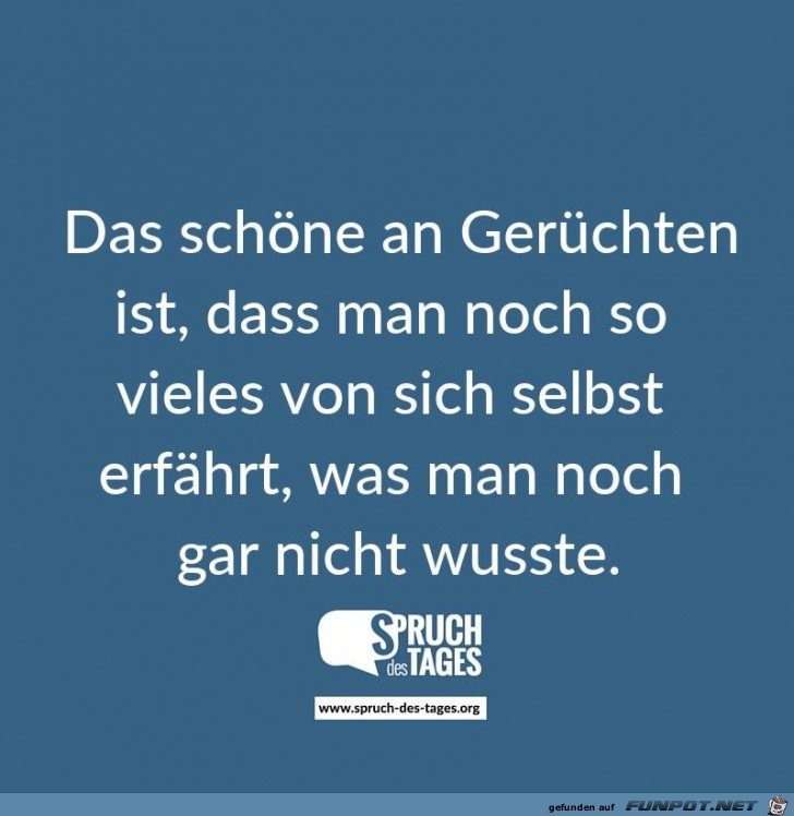 das schoene an geruechten das schoene an geruechten
