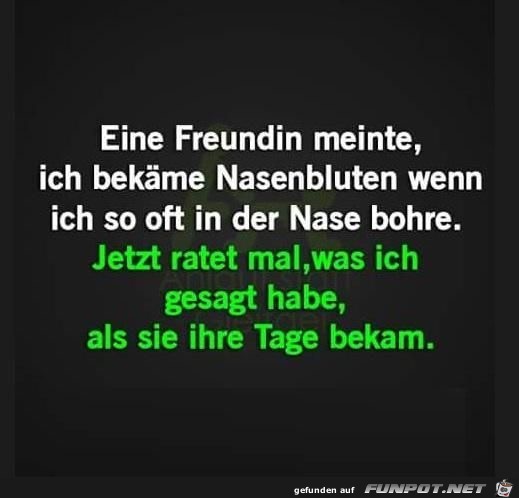 eine freundin meinte eine freundin meinte