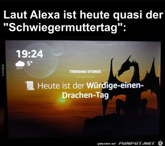 Schwiegermuttertag.......