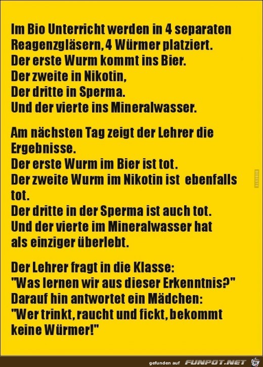 im Bio-Unterricht....... im Bio-Unterricht.......