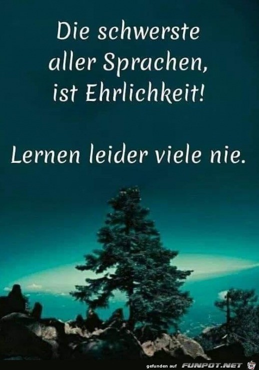 Ehrlichkeit Ehrlichkeit