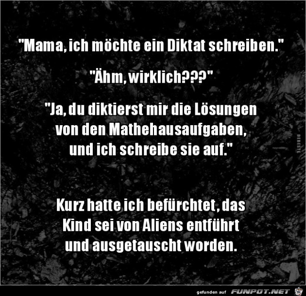 ich möchte ein Diktat schreiben..... ich möchte ein Diktat schreiben.....